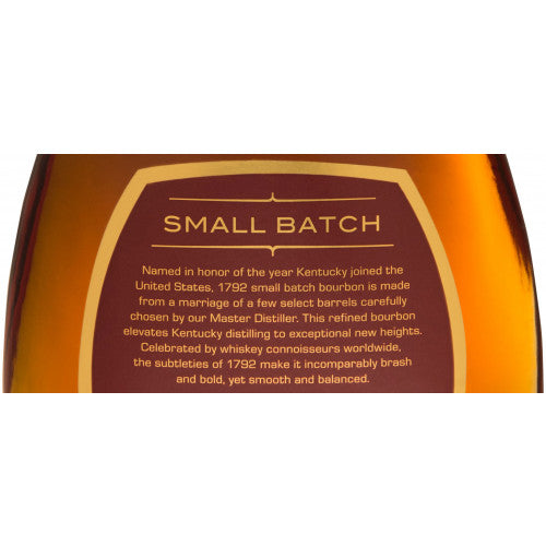 1792 Small Batch Kentucky Straight Bourbon Whiskey