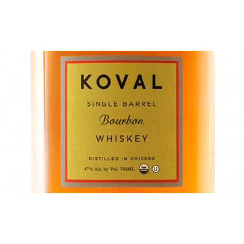Koval Single Barrel Bourbon Whiskey