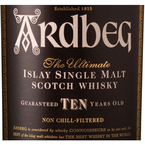 Ardbeg 10 Year Old Single Malt Scotch Whisky