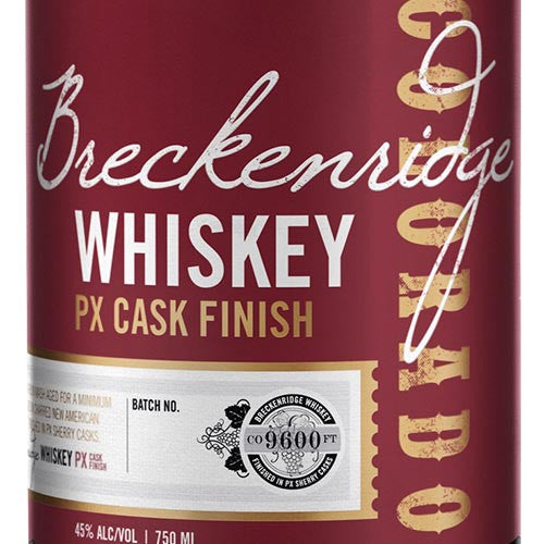 Breckenridge PX Sherry Cask Finish Bourbon Whiskey