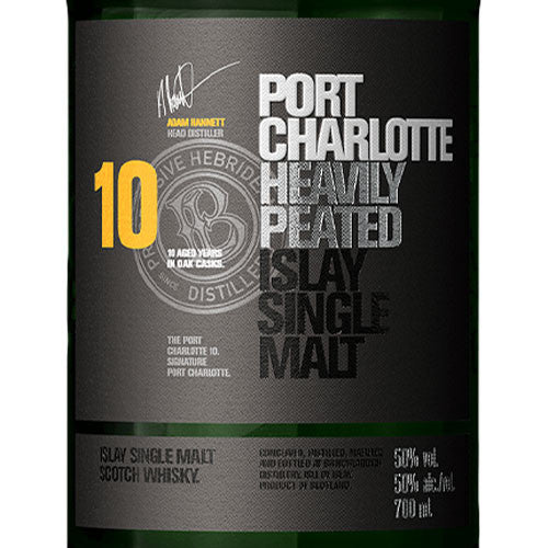 Bruichladdich Port Charlotte 10 Year Old Heavily Peated