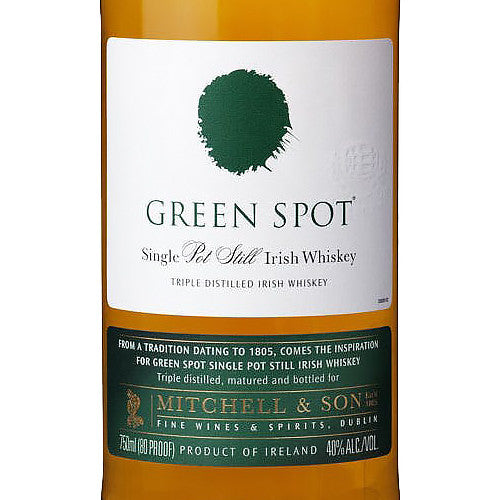 Green Spot Single Pot Still Irish Whiskey
