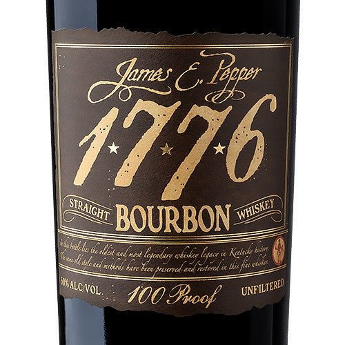James E. Pepper 1776 100 Proof Straight Bourbon Whiskey