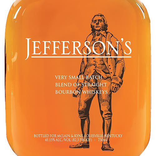 Jefferson's Very Small Batch Straight Bourbon Whiskey