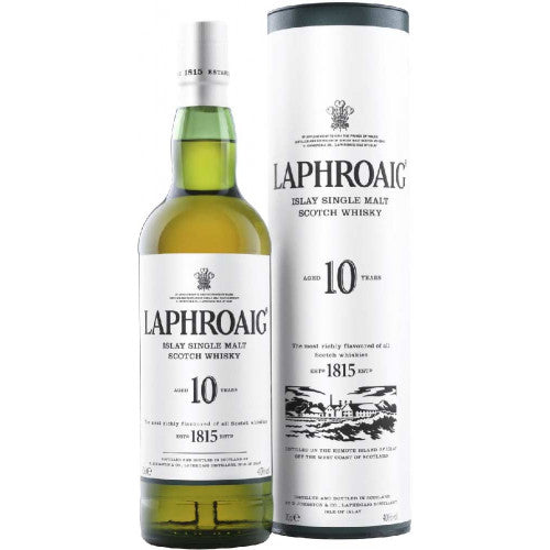 Laphroaig 10 Year Old Single Malt Scotch Whisky