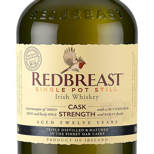 Redbreast 12 Year Old Cask Strength Irish Whiskey