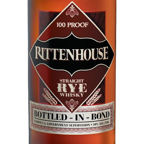 Rittenhouse 100 Proof Straight Rye Whisky