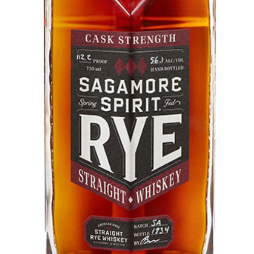 Sagamore Spirit Cask Strength Straight Rye Whiskey