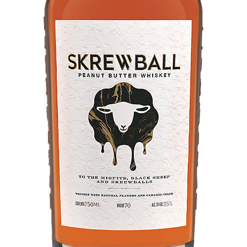 Skrewball Peanut Butter Flavored Whiskey