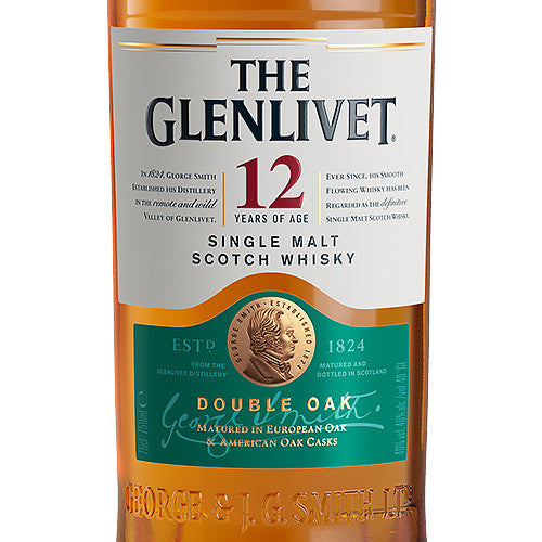 The Glenlivet 12 Year Old Single Malt Scotch Whisky