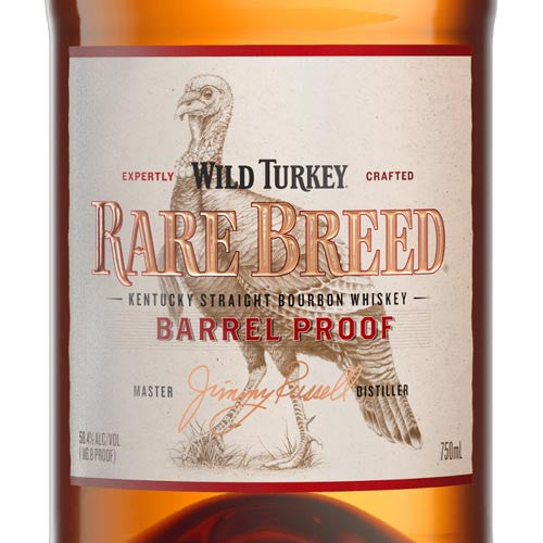 Wild Turkey Rare Breed Barrel Proof Kentucky Straight Bourbon Whiskey