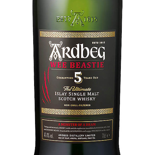 Ardbeg Wee Beastie 5 Year Old Single Malt Scotch Whisky