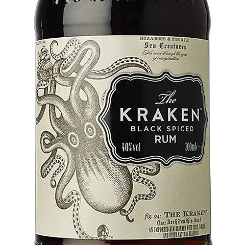Kraken Black Spiced Rum – SPEAKSPIRITS Kraken Black Spiced Rum – SPEAKSPIRITS