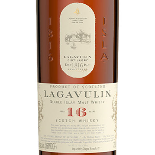 Lagavulin Aged 16 Years Single Malt Scotch 750ml